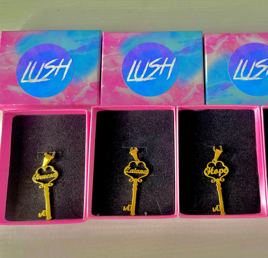 Gold Custom Key Chain